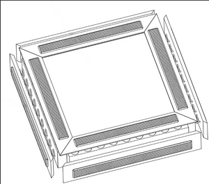 aluminum profile for solar panel